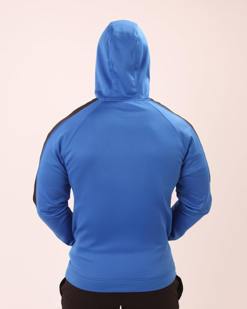 "Essential UNIFY U1 Zip-Up Hoodie displayed, crafted with soft fabric for maximum comfort and durability."