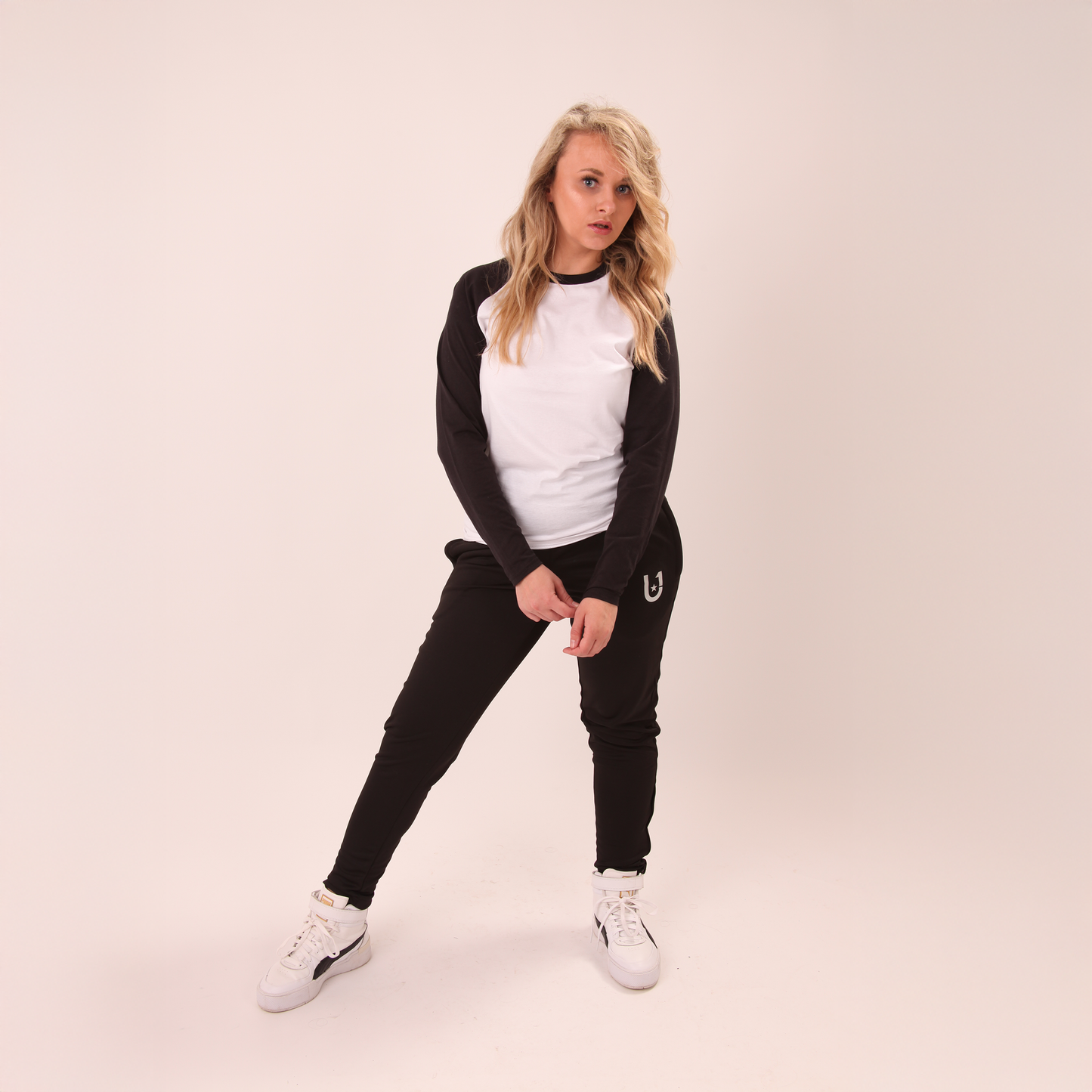 UNIFY Womens Crossover Track Pants Black