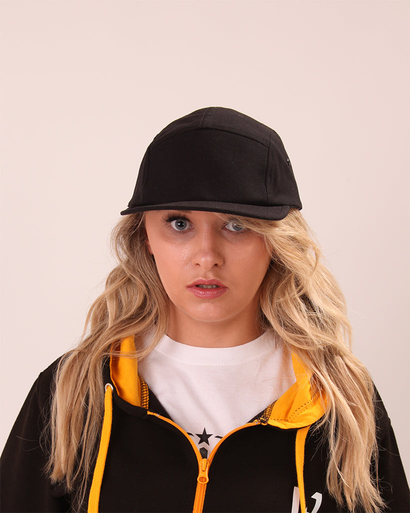 unify skater hat black womens cap