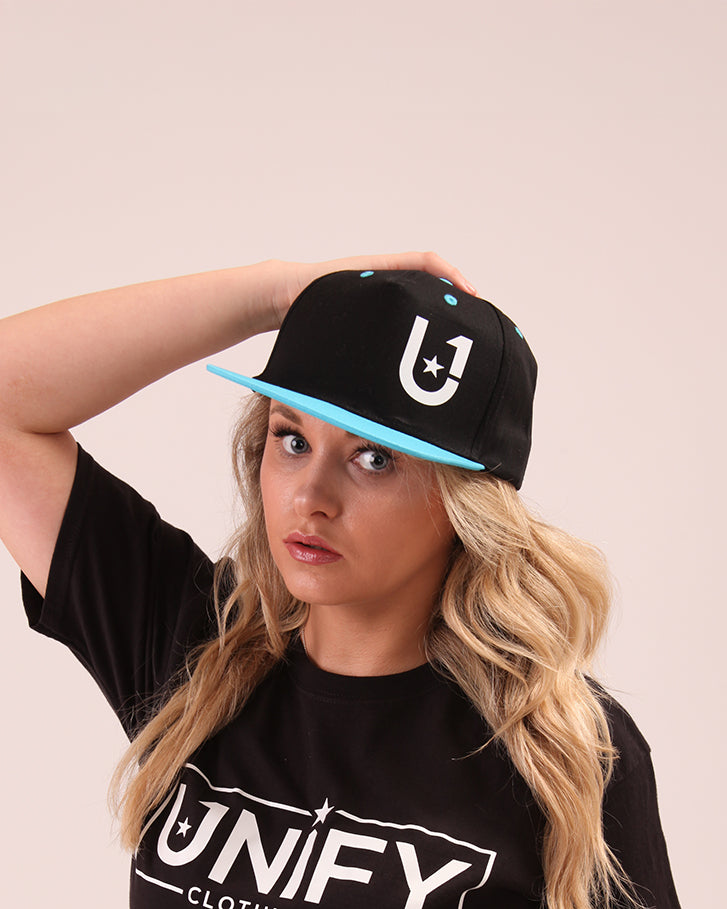 get the latest unify baseball hat in blue for all womens clothing unify