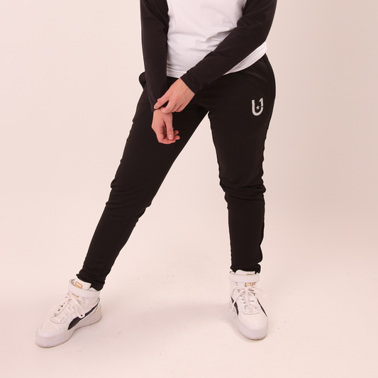 UNIFY Womens Crossover Track Pants Black