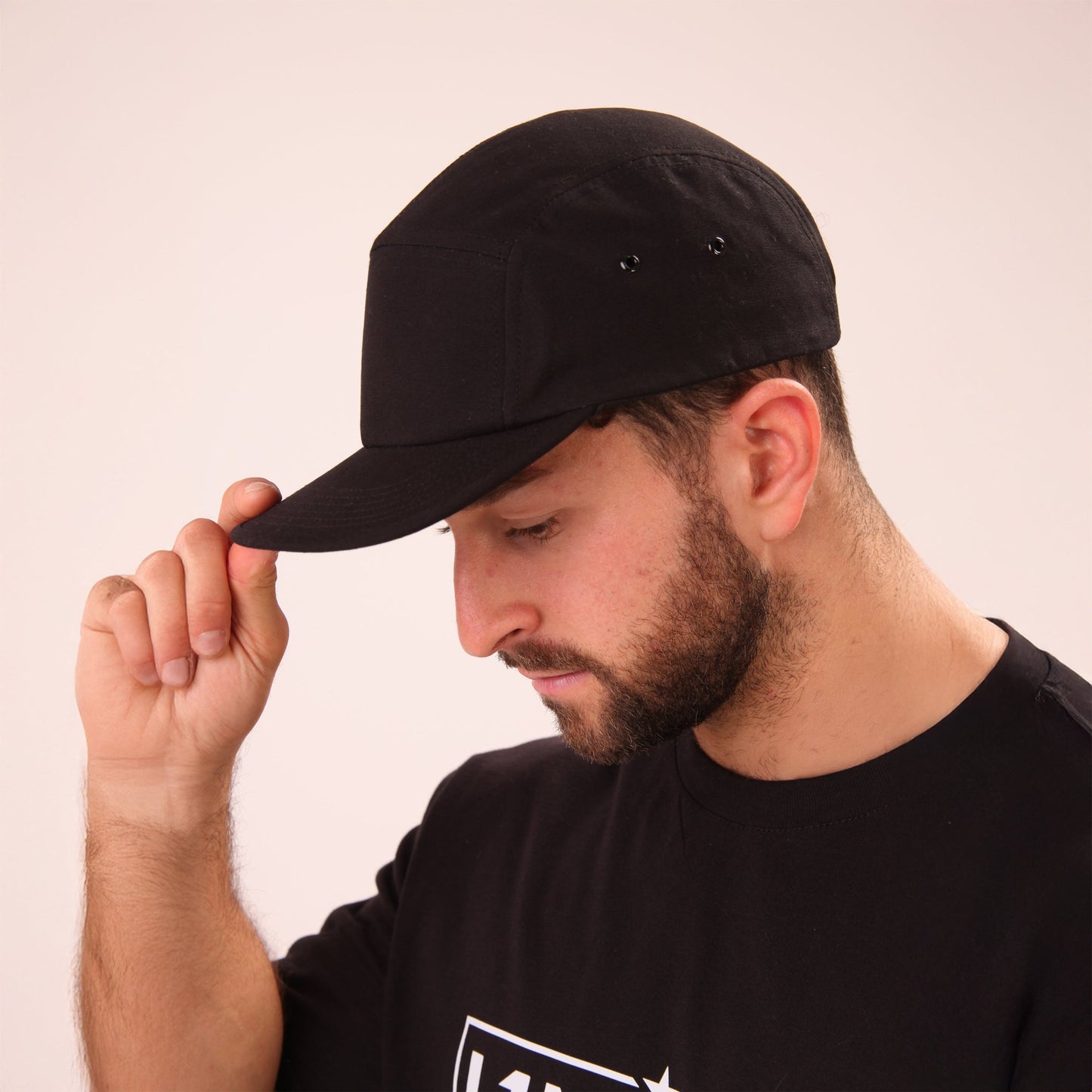 UNIFY Black 5-Panel Cap: The Quintessential Urban Accessory