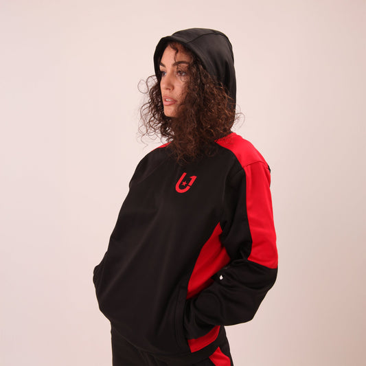 "Casual style presentation of UNIFY Women's Track Pants, demonstrating their stylish fit and everyday wearability."
