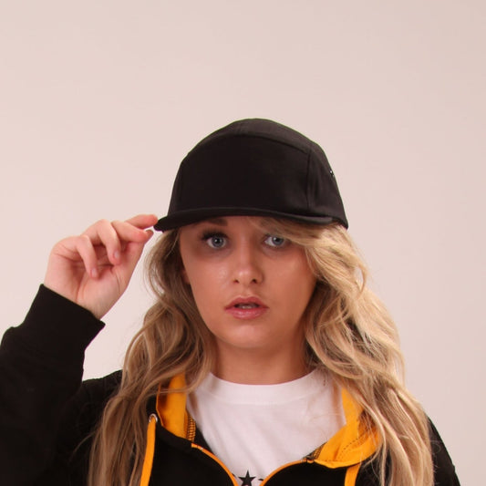 unify skater hat black womens cap